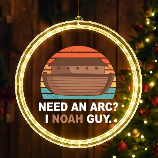 Need An Arc? I Noah Guy LED Christmas Window Lights