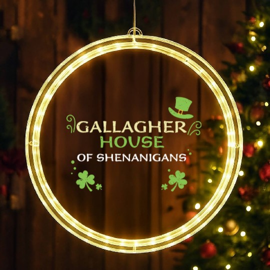 Gallagher House Of Shenanigans LED Christmas Window Lights