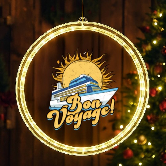 Bon voyage! - Cruise LED Christmas Window Lights