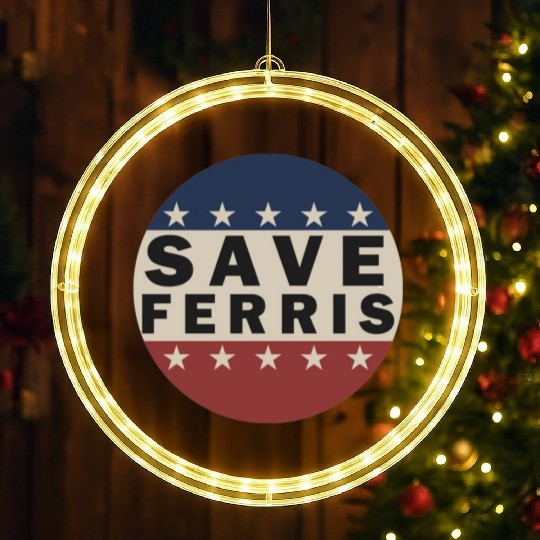 Save Ferris LED Christmas Window Lights
