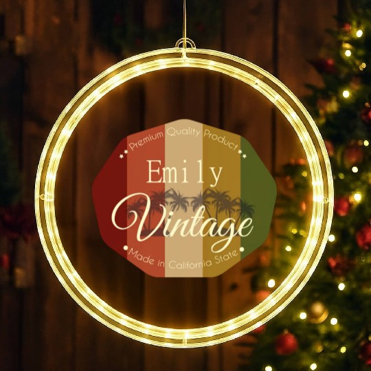 Emily Vintage Design LED Christmas Window Lights