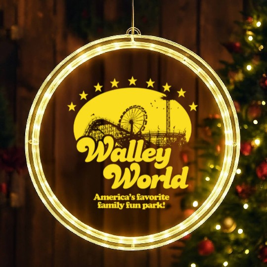 Walley World Tourist LED Christmas Window Lights