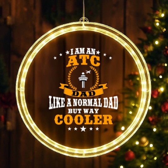 Great ATC Dad Outfit Air Traffic Controller LED Christmas Window Lights