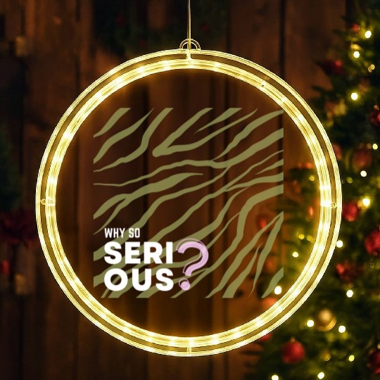 Why So Serious? LED Christmas Window Lights