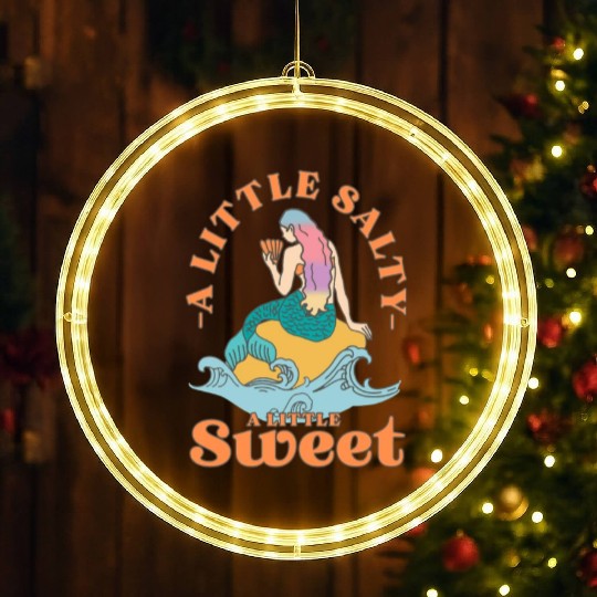 A-Little Salty A-Little Sweet LED Christmas Window Lights