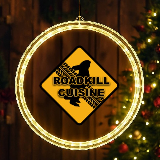 Roadkill Cuisine LED Christmas Window Lights