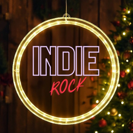 Indie Rock LED Christmas Window Lights