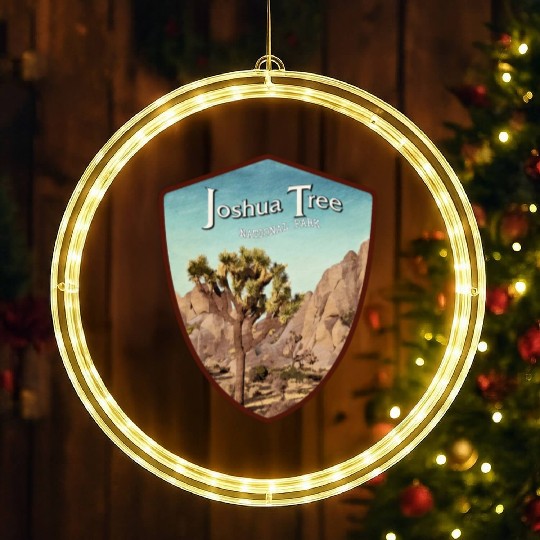 Joshua tree national park LED Christmas Window Lights
