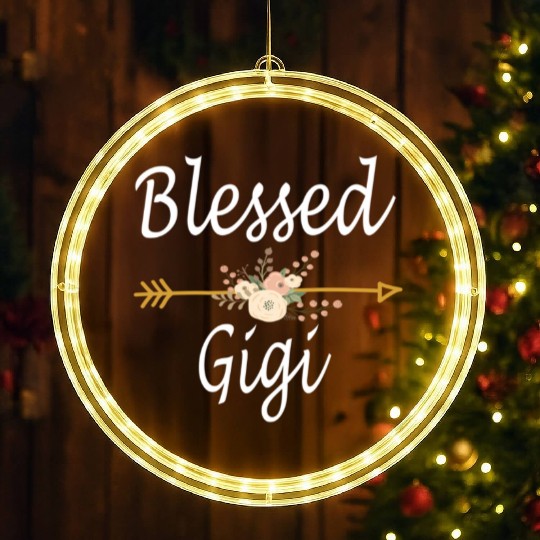 Blessed Gigi Mothers Day LED Christmas Window Lights