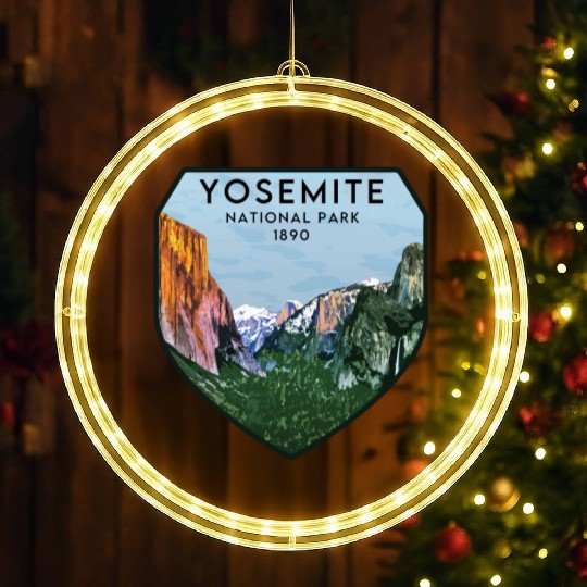 yosemite national park LED Christmas Window Lights