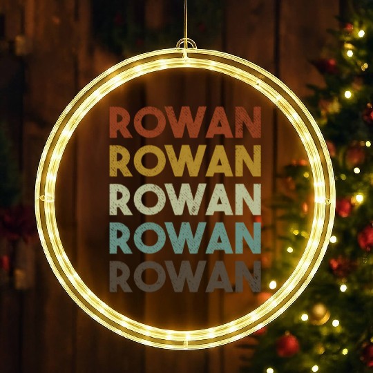 Rowan 80S Style LED Christmas Window Lights