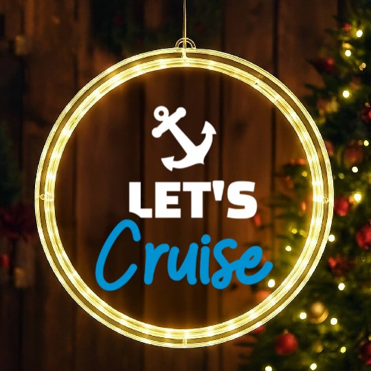 Let'S Cruise LED Christmas Window Lights