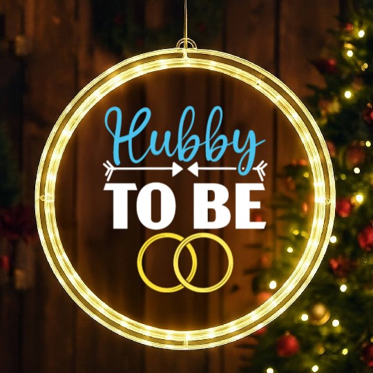 Bride And Groom Wedding Day Marriage Just Married LED Christmas Window Lights