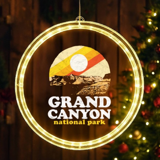 Grand Canyon Eighties LED Christmas Window Lights
