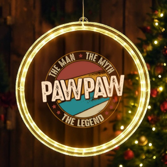 Pawpaw Myth Legend Fathers Day Pawpaw LED Christmas Window Lights