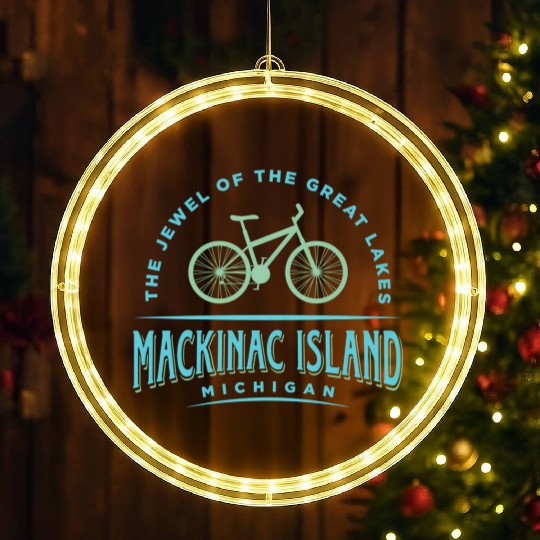 Mackinac Island LED Christmas Window Lights