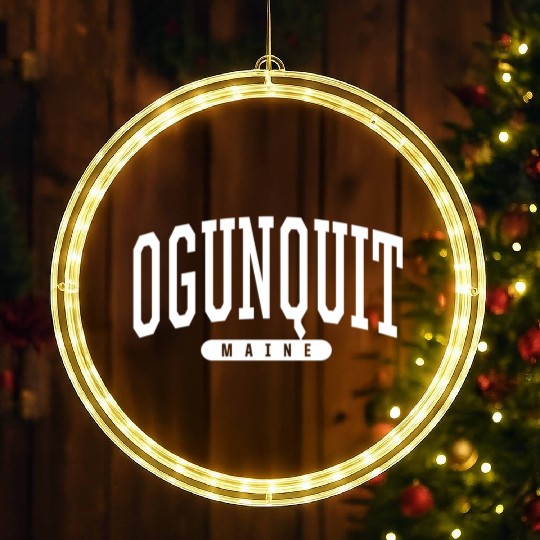 Style Ogunquit Maine LED Christmas Window Lights
