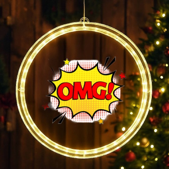 OMG design LED Christmas Window Lights