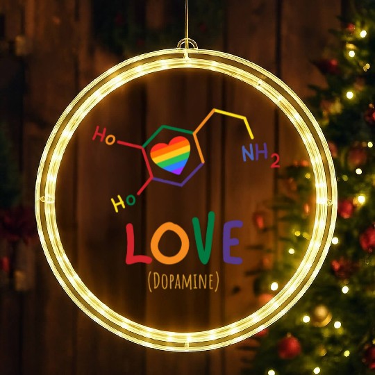 Celebrate Love and Pride with Our Pride Month LED Christmas Window Lights