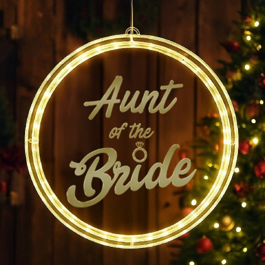 Aunt Of The Bride LED Christmas Window Lights