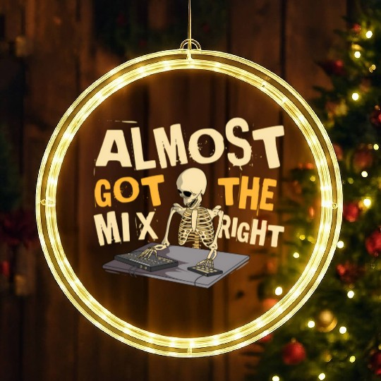 Music Producer eleton Composer Record Musician Son LED Christmas Window Lights