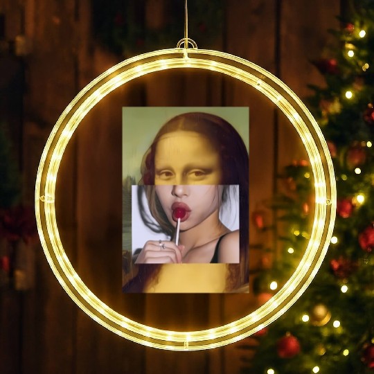 Mona Lisa Lollipop Mona Lisa LED Christmas Window Lights
