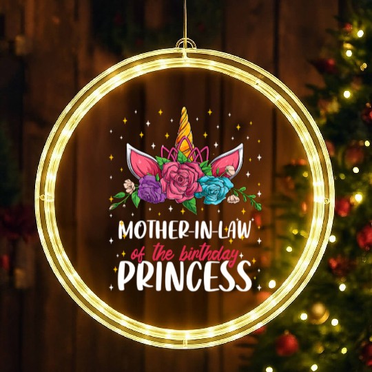 Mother-In-Law Of The Princess Uorn LED Christmas Window Lights