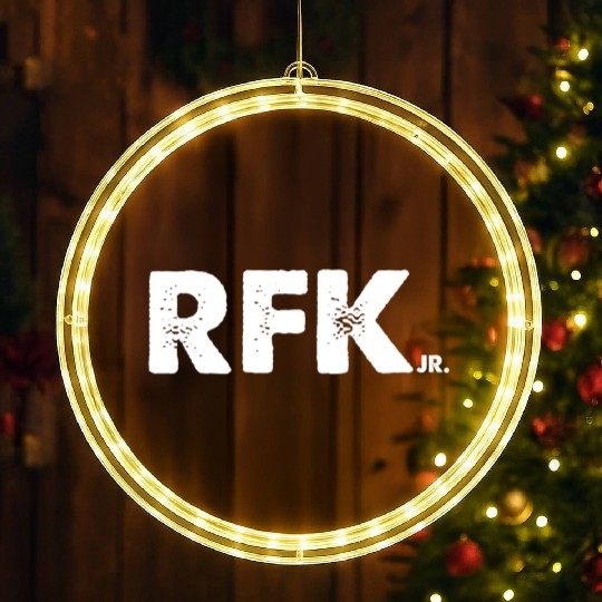 Rfk Jr Robert F Kennedy Jr For President 2024 LED Christmas Window Lights