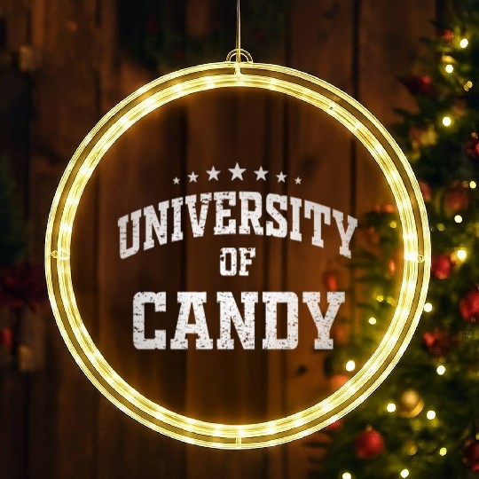 University Of Candy LED Christmas Window Lights