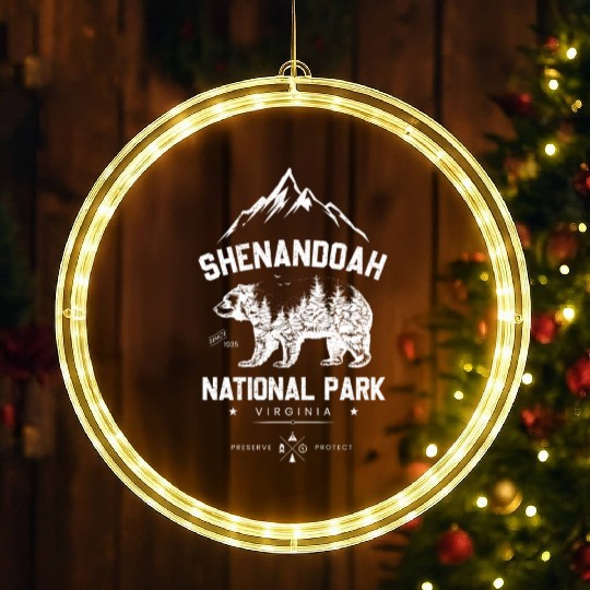 Shenandoah National Park LED Christmas Window Lights