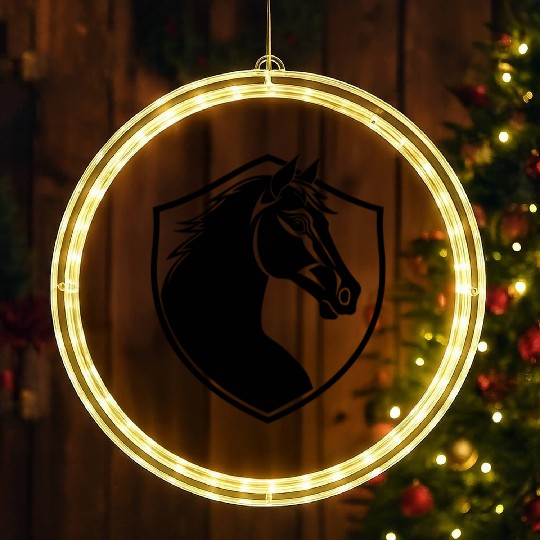 Horse Equine Pony LED Christmas Window Lights