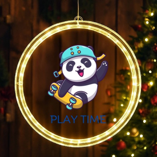 Play Time LED Christmas Window Lights