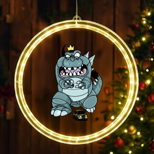 Funny Animal Face LED Christmas Window Lights