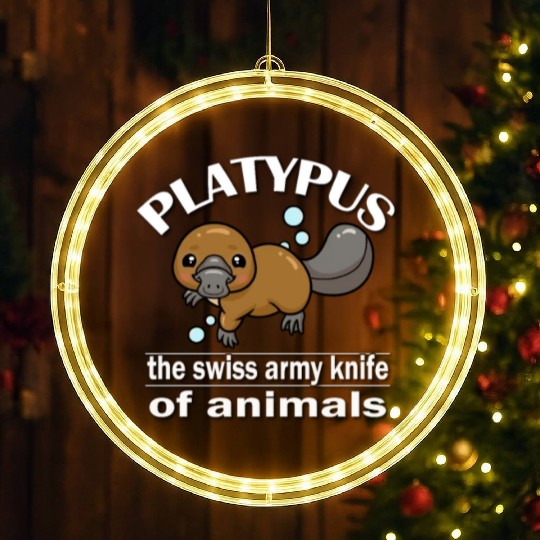 Platypus LED Christmas Window Lights