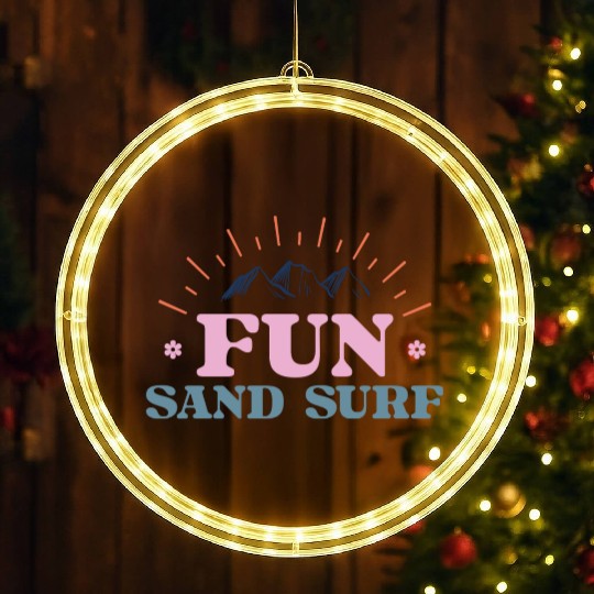 Summer Fun LED Christmas Window Lights