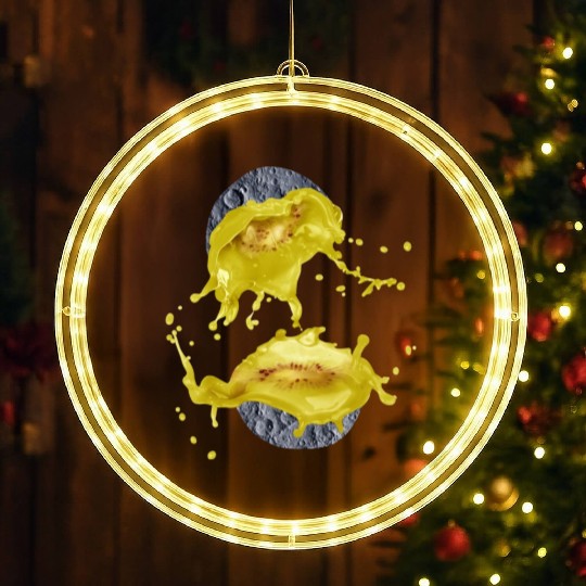 Natural Fruit,LUNAR FRUIT KIWI LED Christmas Window Lights