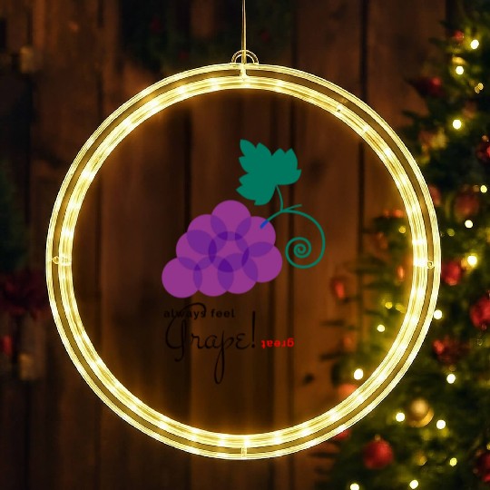 Feel Grape X Great LED Christmas Window Lights