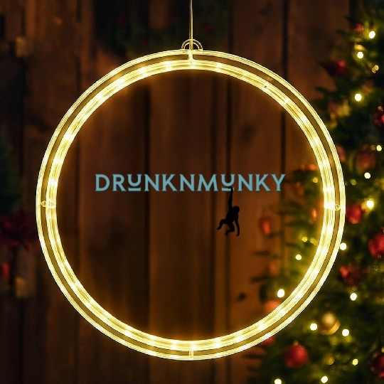 DESIGNdrunknmunky s drunk monkey LED Christmas Window Lights