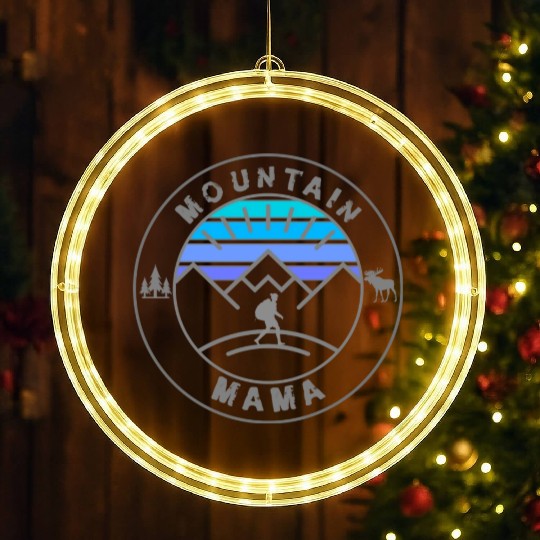 Mountain Mama LED Christmas Window Lights
