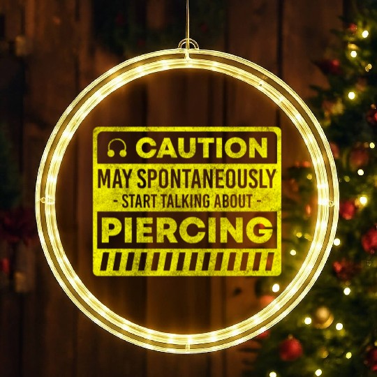 Piercing Stitch Jewellery Plug LED Christmas Window Lights