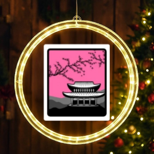 Cherry Blossom LED Christmas Window Lights, Sakura Kawaii Pop Culture