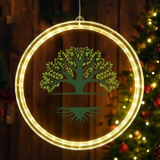 tree logo, Family reunion tree, Family Reunion LED Christmas Window Lights
