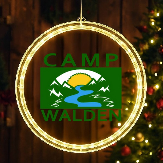 Camp Walden An Adventure A Summer Camp LED Christmas Window Lights