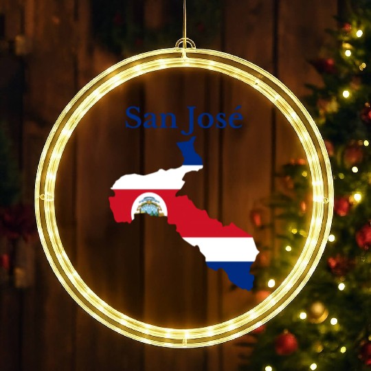 San Jose Province Costa Rica LED Christmas Window Lights