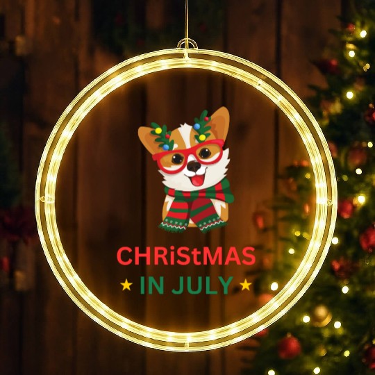 Christmas In July LED Christmas Window Lights
