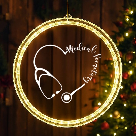 Medical Secretary - Medical Administrative LED Christmas Window Lights