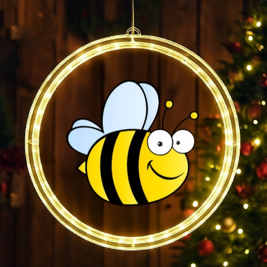 Bumble Bee LED Christmas Window Lights