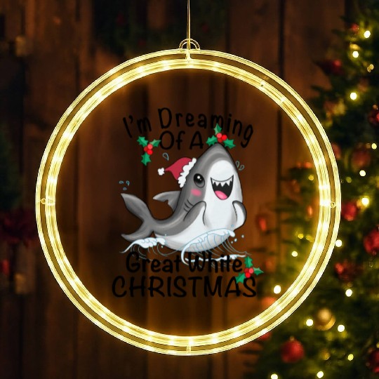 Great White Christmas LED Christmas Window Lights