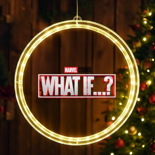 Marvel Studio, what if ? LED Christmas Window Lights
