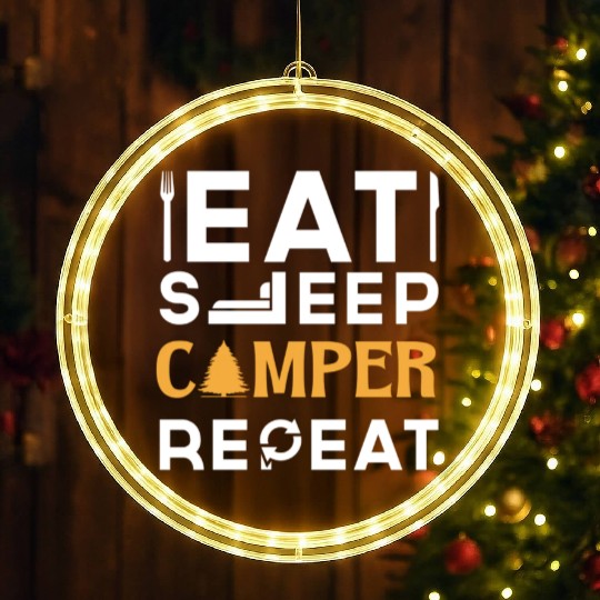Camper life LED Christmas Window Lights